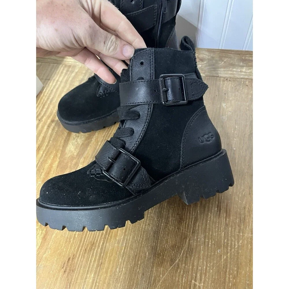 UGG ZORRAH WOMEN BOOTS SUEDE BLACK US 6 /UK 4 /EU 37